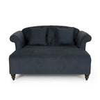 66-Inch Upholstered Loveseat Chaise Lounge Chair with Birch Legs