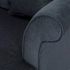 66-Inch Upholstered Loveseat Chaise Lounge Chair with Birch Legs