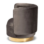Upholstered Swivel Accent Chair