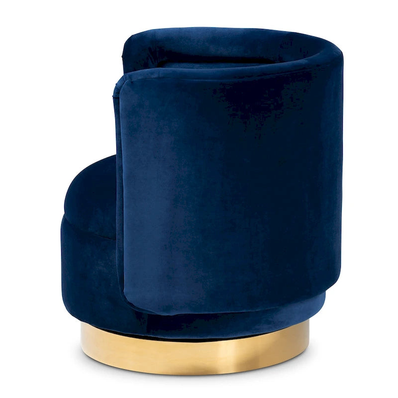 Upholstered Swivel Accent Chair