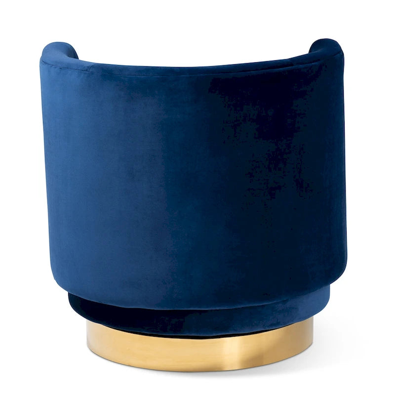 Upholstered Swivel Accent Chair