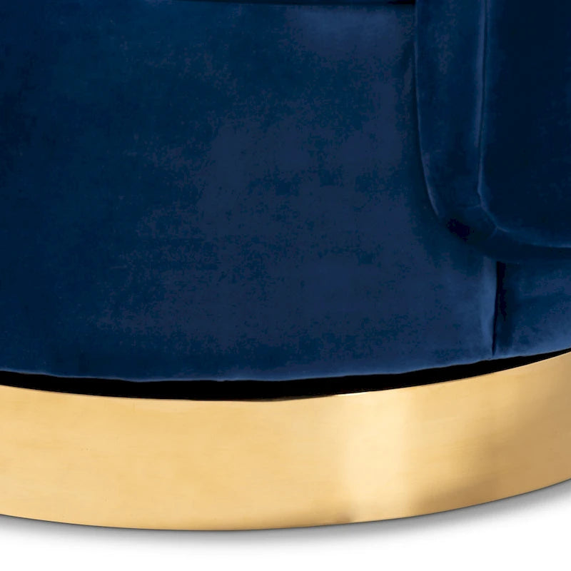 Upholstered Swivel Accent Chair