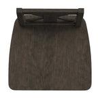 Modern Farmhouse Wooden Swivel Counter Stool