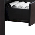 Mid-Century Modern 5-Drawer Tall Dresser with Clean Curves