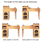 Vanity Makeup Table with 3 Drawers