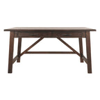 Rustic Brown Home Office Large Leg Desk