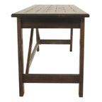 Rustic Brown Home Office Large Leg Desk
