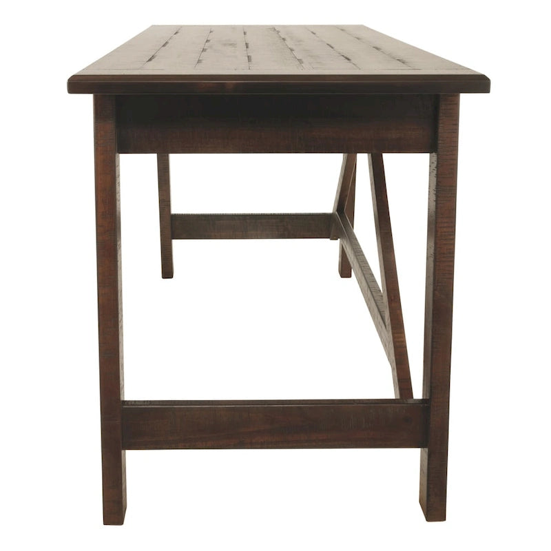 Rustic Brown Home Office Large Leg Desk