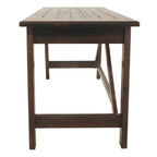 Rustic Brown Home Office Large Leg Desk
