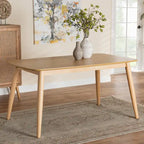 Mid-Century Modern Finished Wood Dining Table