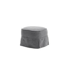 Swivel Barrel Chair With Ottoman, Swivel Accent Chairs Armchair for Living Room