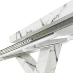 Modern Stretchable Square Dining Table for Kitchen