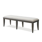 Upholstered Dining Bench, Beige