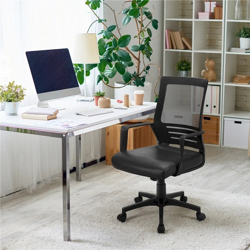 Adjustable Ergonomic Mesh Office Chair with Lumbar Support