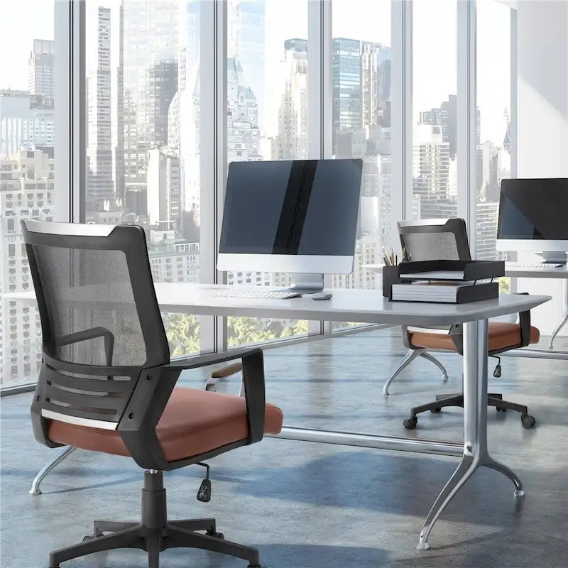 Adjustable Ergonomic Mesh Office Chair with Lumbar Support