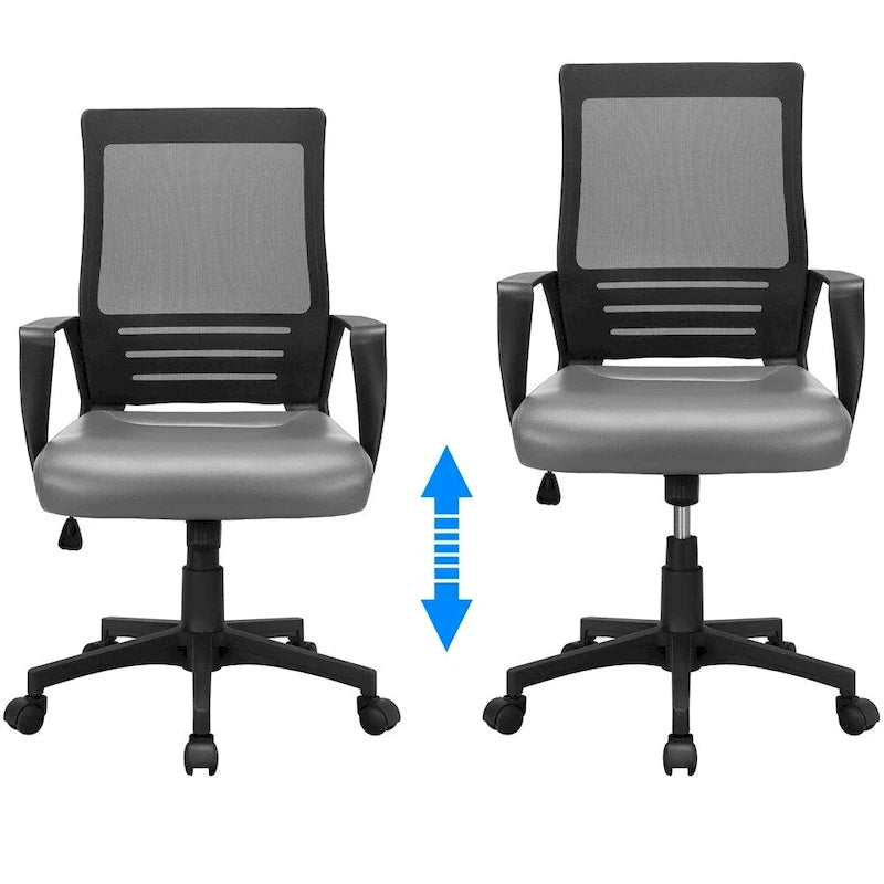 Adjustable Ergonomic Mesh Office Chair with Lumbar Support