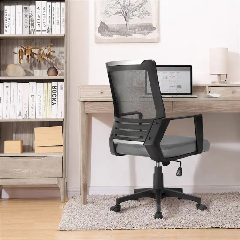Adjustable Ergonomic Mesh Office Chair with Lumbar Support