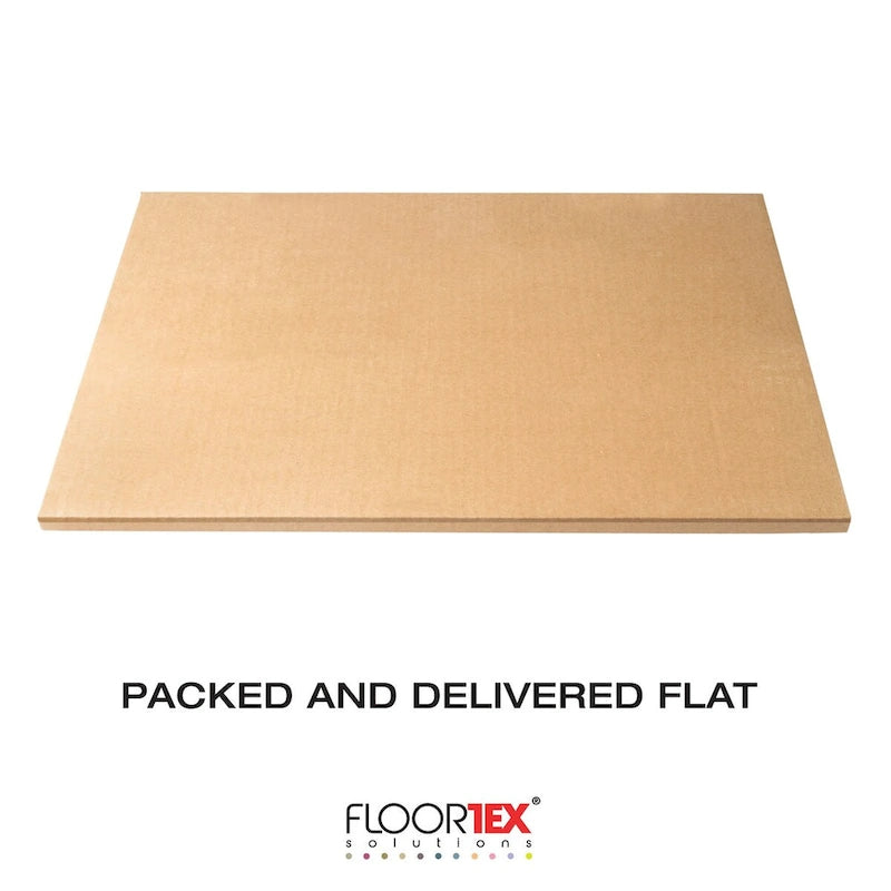 Heavy Duty Glass Chair Mat for Hard Floors & Carpets - 48 x 60