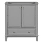 Bathroom Cabinet with Doors and Drawer