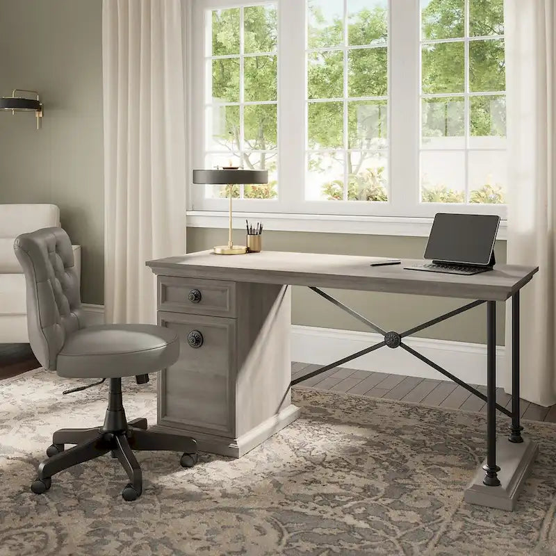 60W Designer Desk with Storage