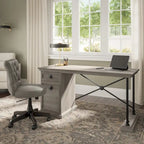 60W Designer Desk with Storage